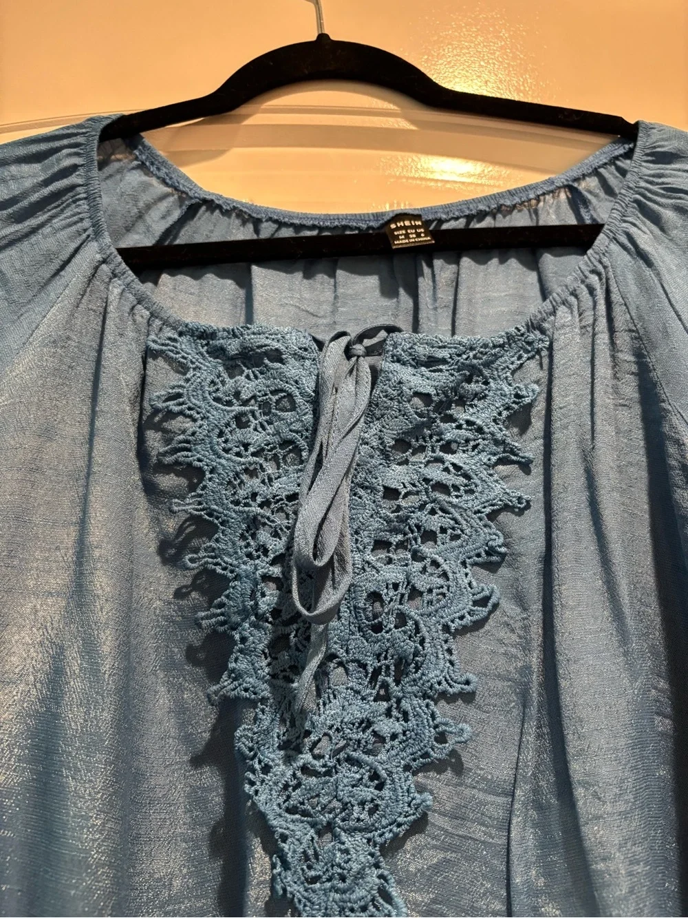 SHEIN Rose and blue blouse Two for One